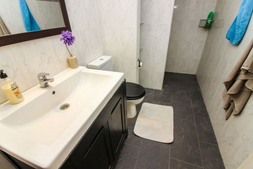 One of 3 bathrooms