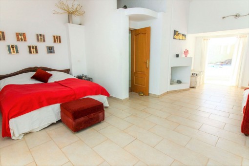 One of 3 bedrooms